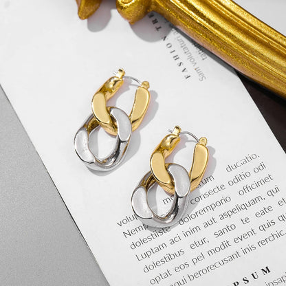 Aria Chain Link Earrings