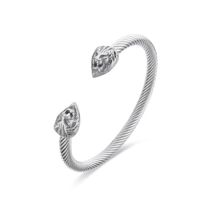 Mercer Steel Rope Cuff Bracelet