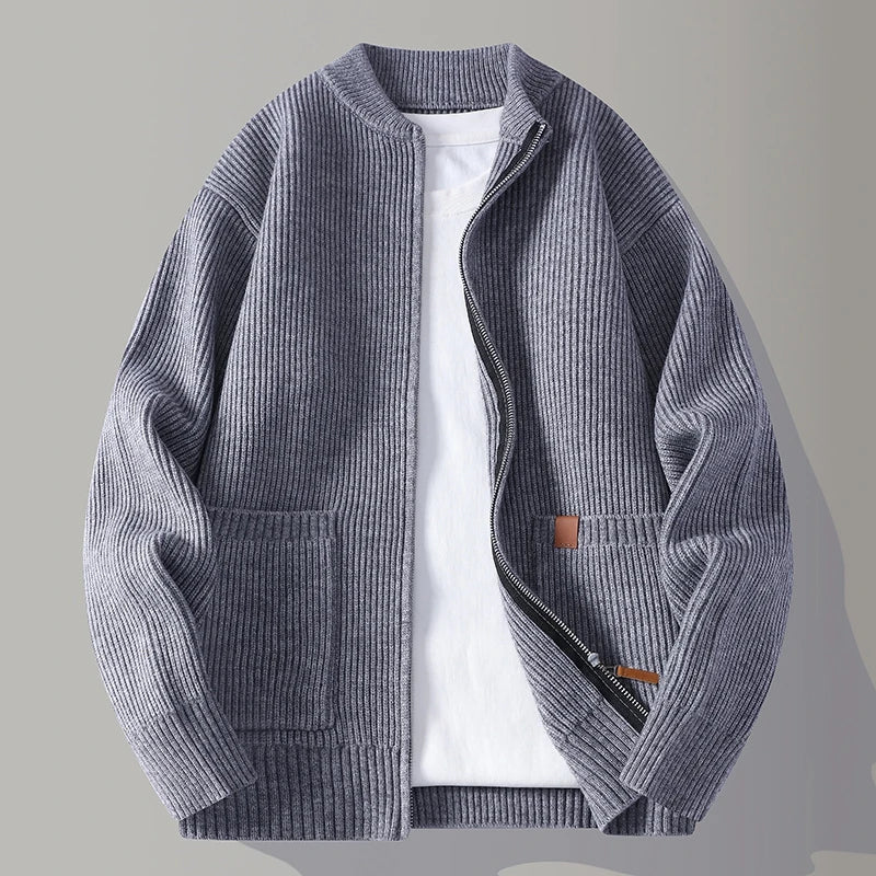 Summit Rib Zip Cardigan