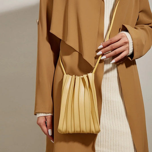 Noemi Pleat Crossbody Bag