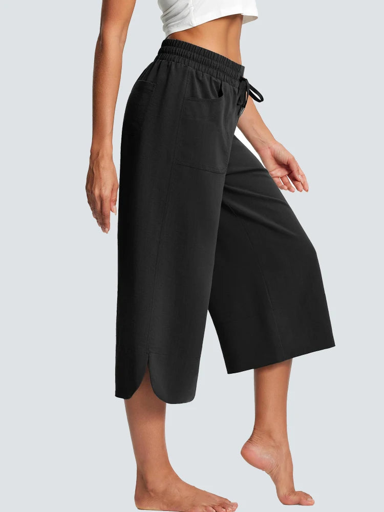 Oasis Wide-Leg Capri
