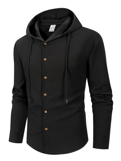 Monaco Button-Up Hoodie