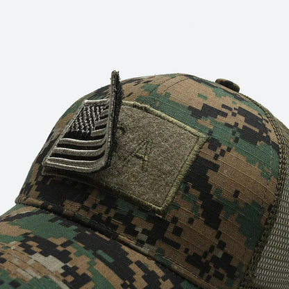 Patriot Camo Patch Cap