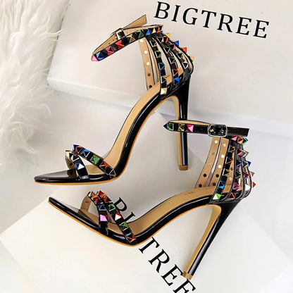 Gleam Theory Studded Stiletto