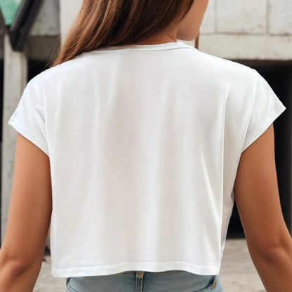 Essential Boxy Crop Tee