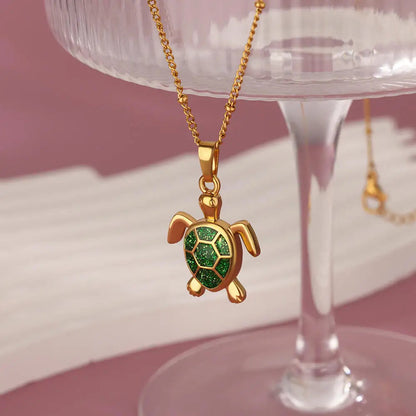 Island Turtle Necklace