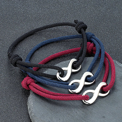Infinity Cord Bracelet