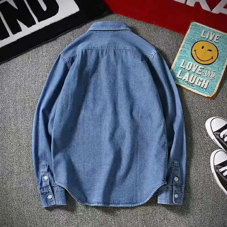 Metropolitan Denim Button-Down