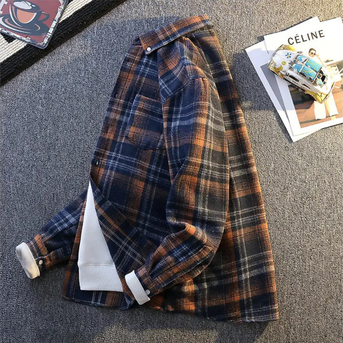 Hudson Plaid Flannel Shirt