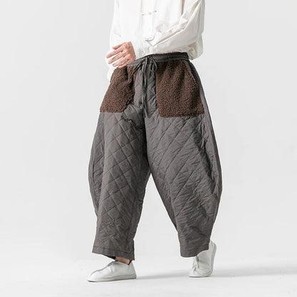 Saville Fleece Patch Pant