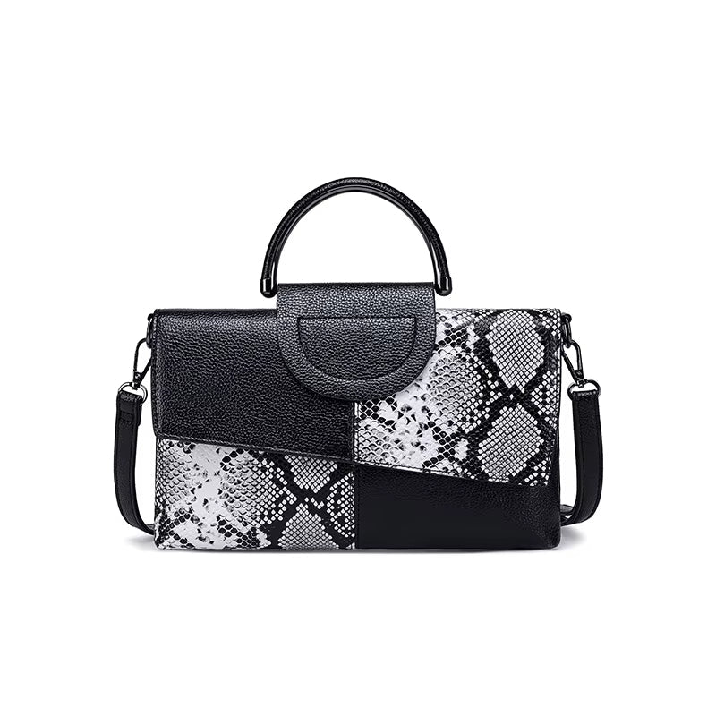 Serpenza Snake Embossed Bag