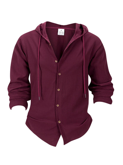 Monaco Button-Up Hoodie