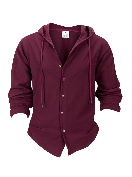 Monaco Button-Up Hoodie