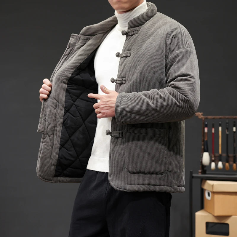 Zhen Corduroy Tang Blazer