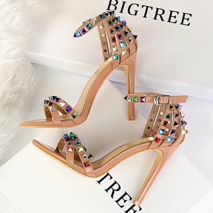 Gleam Theory Studded Stiletto