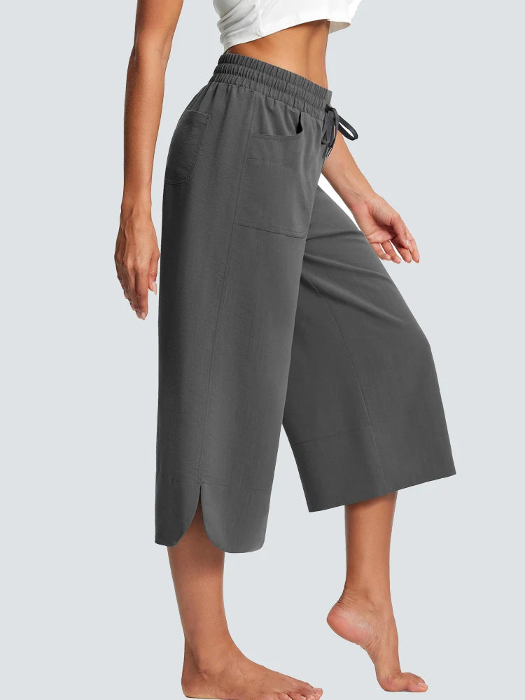 Oasis Wide-Leg Capri