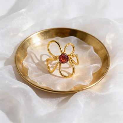 Fleur Wave Ring