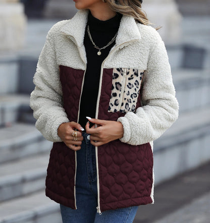 Feroce Quilted Sherpa Jacket