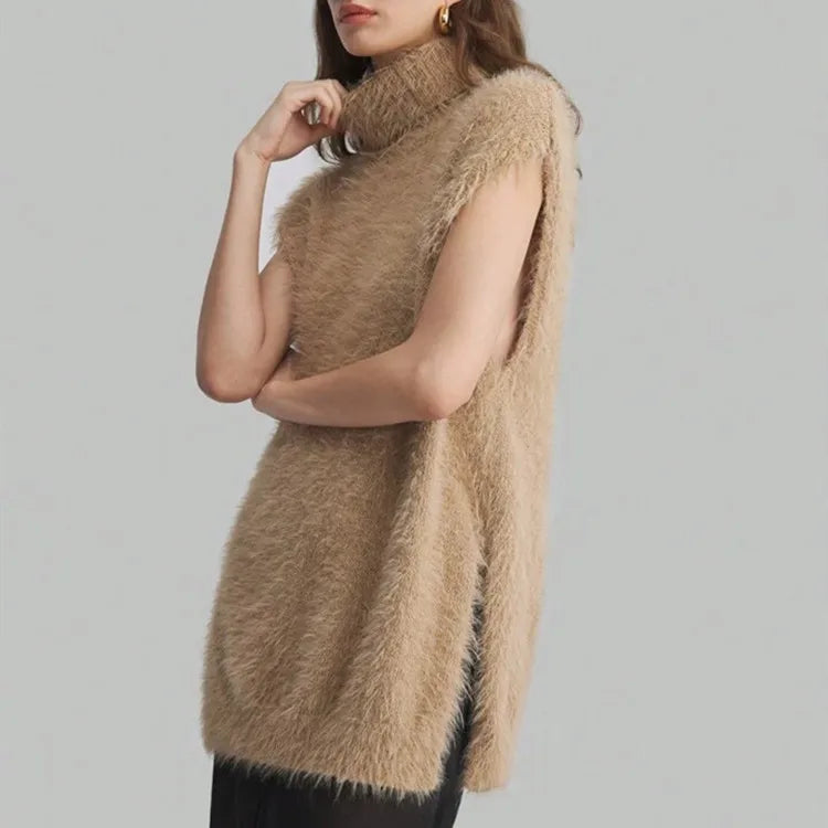 Cashmira Turtleneck Vest