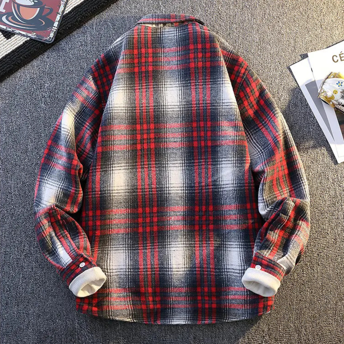 Hudson Plaid Flannel Shirt