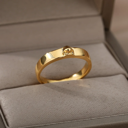 Trinity Face Ring Set