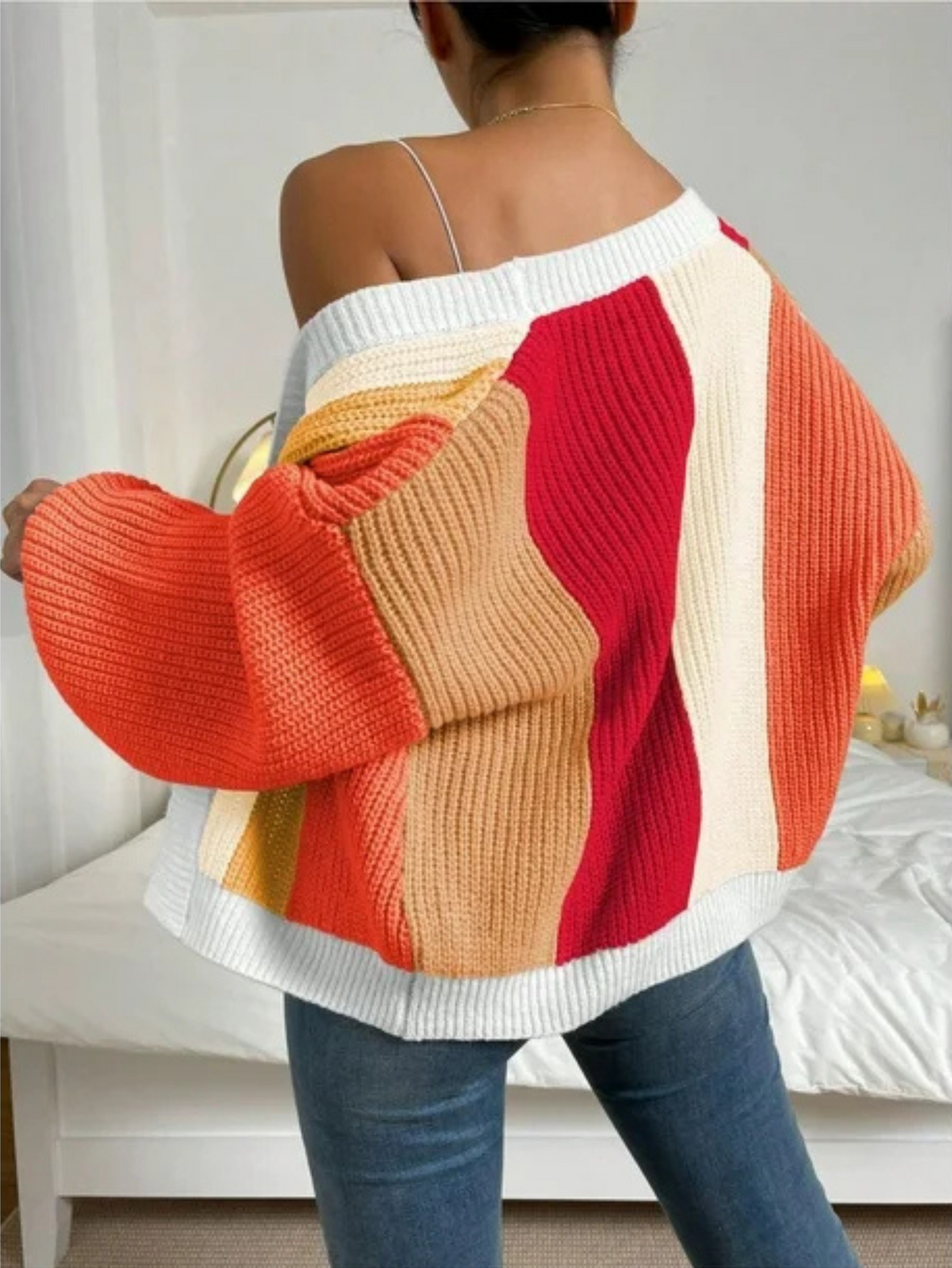 Lucid Block Knit Cardigan