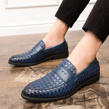 Milano Woven Leather Loafer