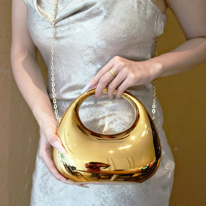 Nova Sculptural Clutch Bag