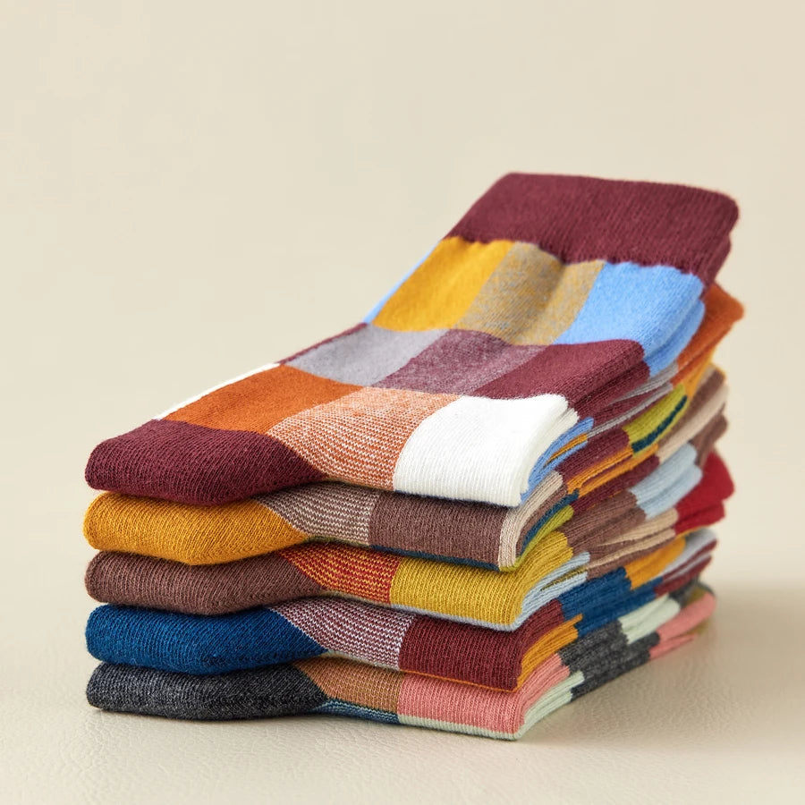 Color Theory Patchwork Sock Set