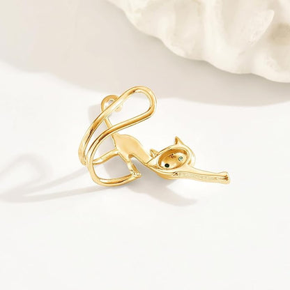 Climbing Cat Ear Cuff