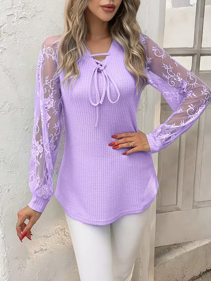Floraire Lace Sleeve Blouse