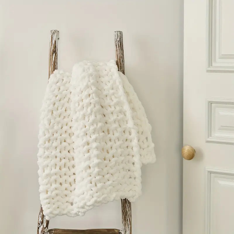 Knot & Nest Chenille Throw Blanket