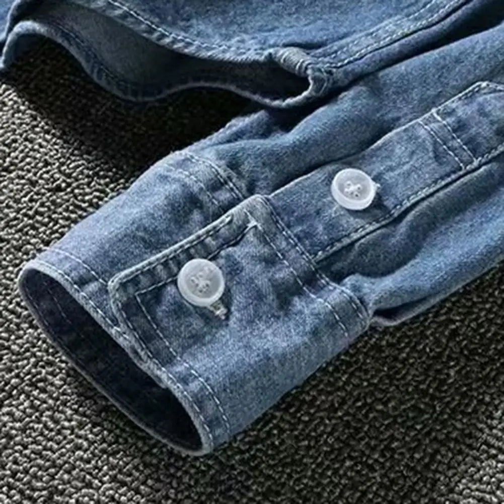 Metropolitan Denim Button-Down