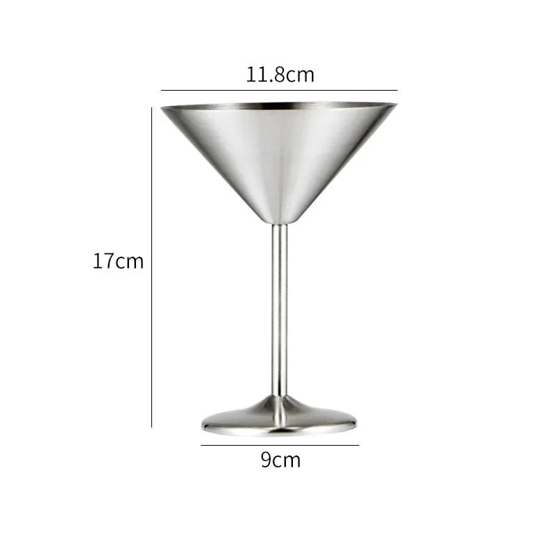Luxe Stainless Steel Martini Set