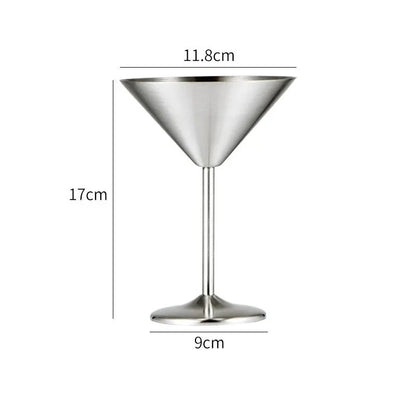 Luxe Stainless Steel Martini Set