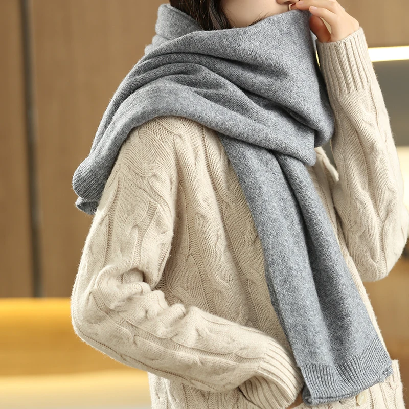 Cascade Merino-Wool Shawl