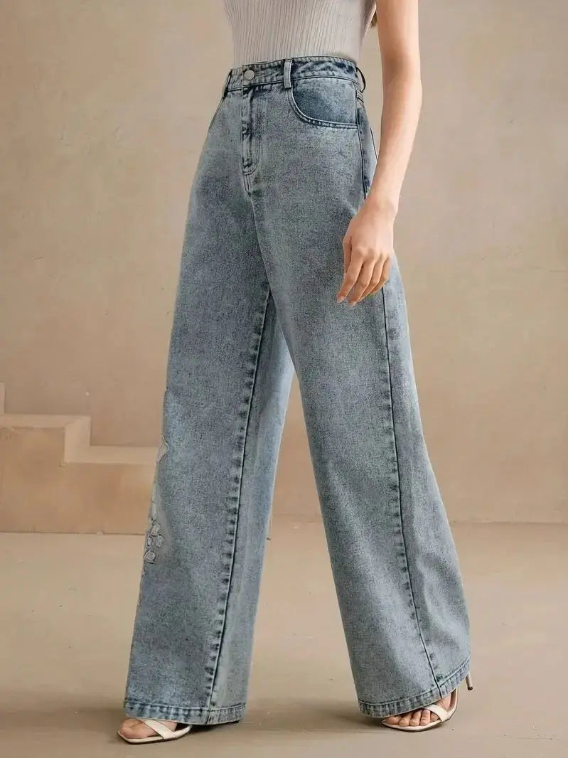 Flora Vogue Plus Size Denim Jean