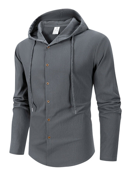 Monaco Button-Up Hoodie