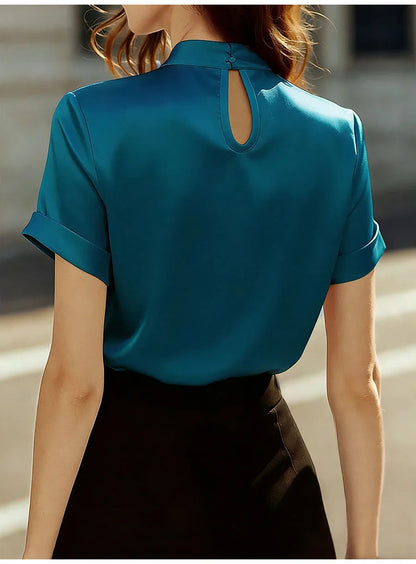 Soraya Satin Blouse