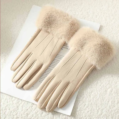 St. Claire Faux Fur Cuff Gloves