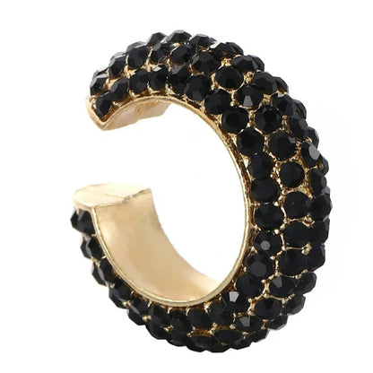 Halo Pavé Crystal Ear Cuff