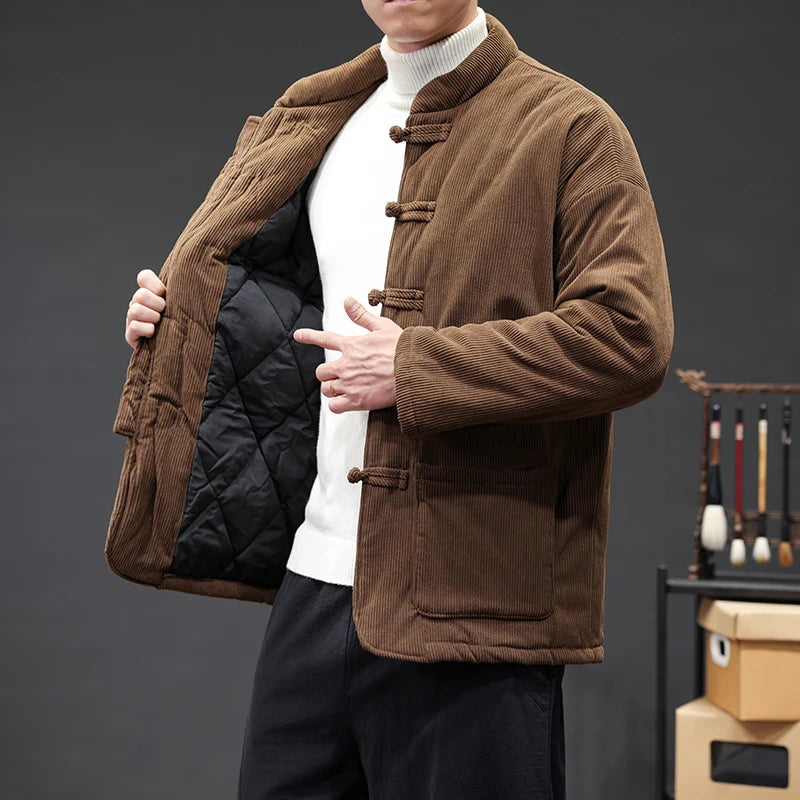 Zhen Corduroy Tang Blazer