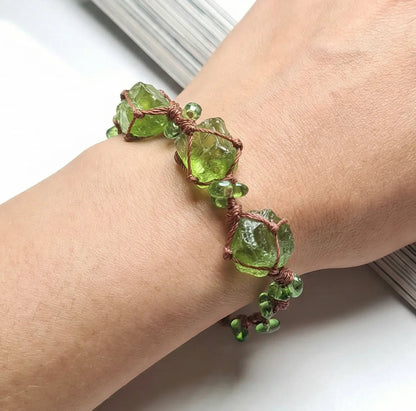 Petal & Quartz Bracelet