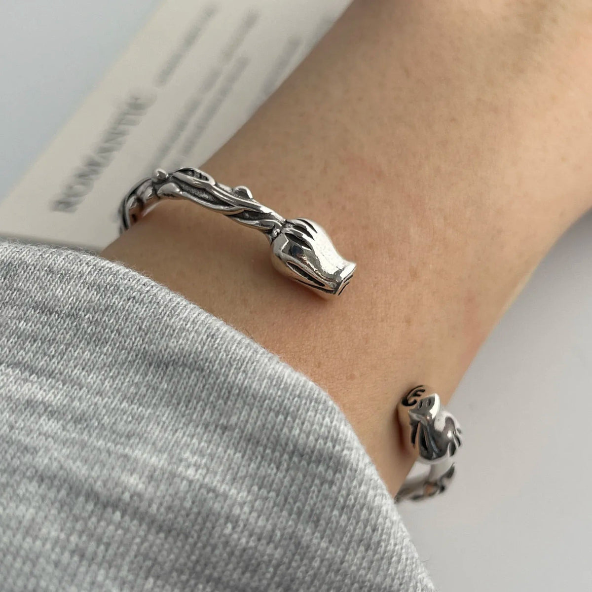 Chronicle Cuff Bracelet
