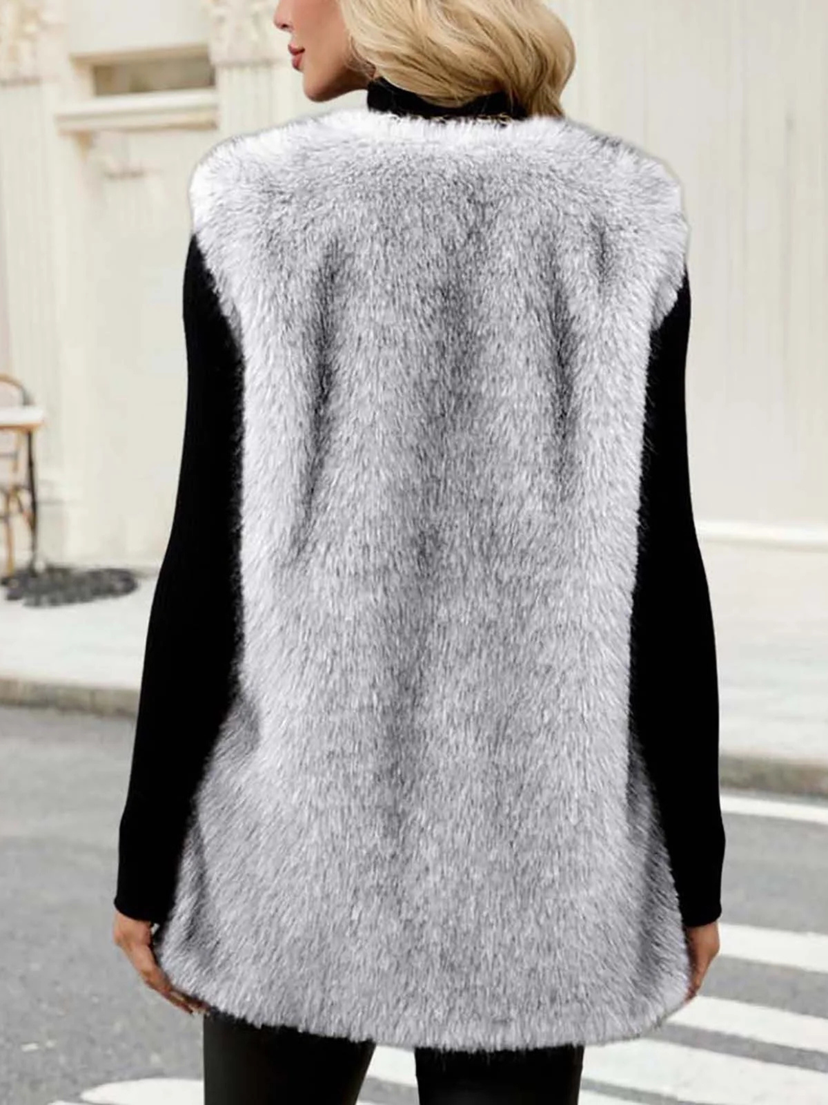Madison Faux Fur Vest