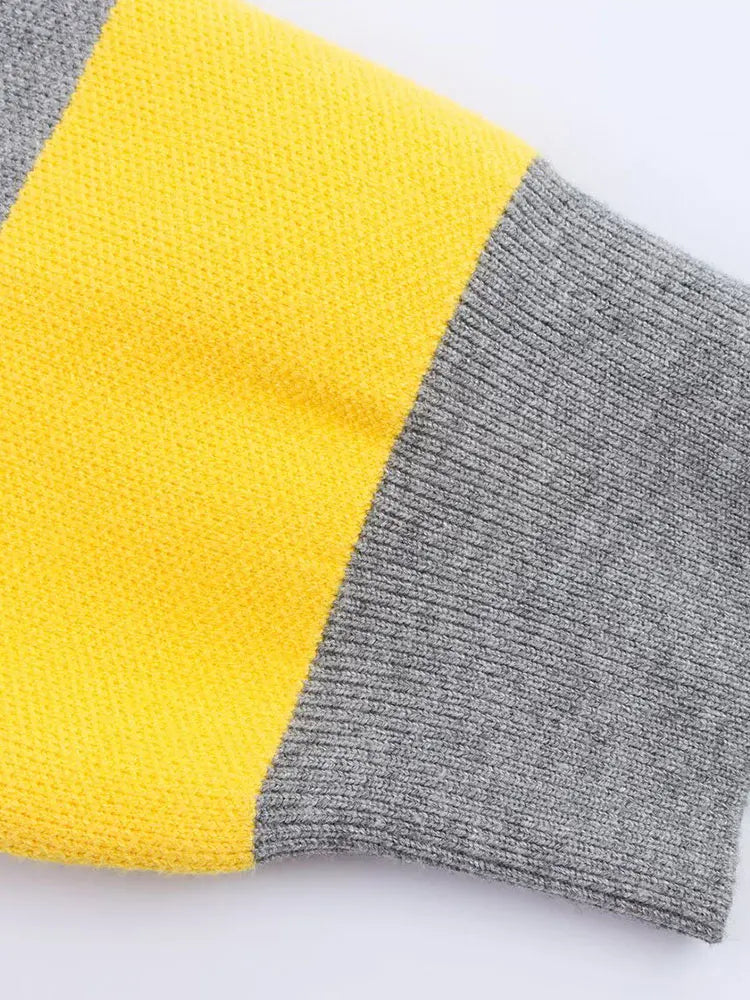 Varsity Striped Knit Polo