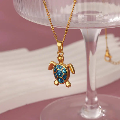 Island Turtle Necklace