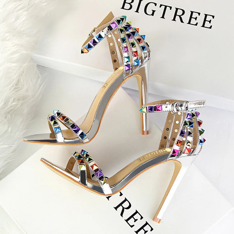 Gleam Theory Studded Stiletto