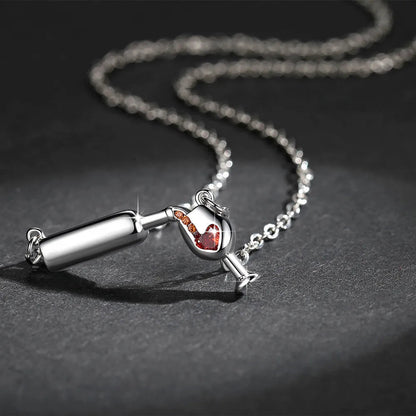 Merlot Muse Pendant Necklace