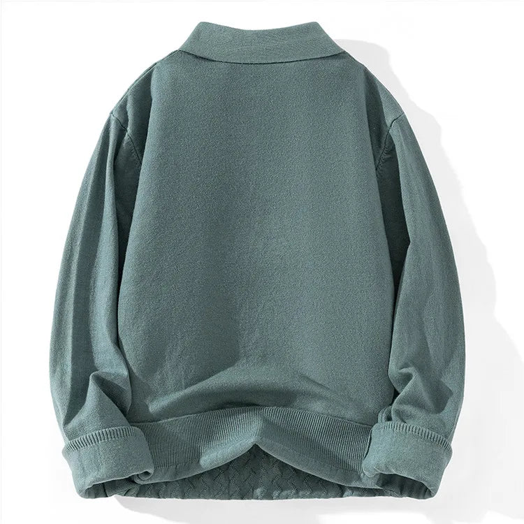 Barron Quarter-Zip Polo Sweater